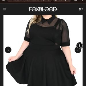 Foxblood Pinafore 4x